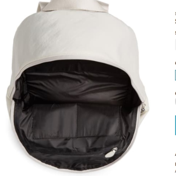 Rebecca Minkoff Dome Nylon Backpack Bone Ivory